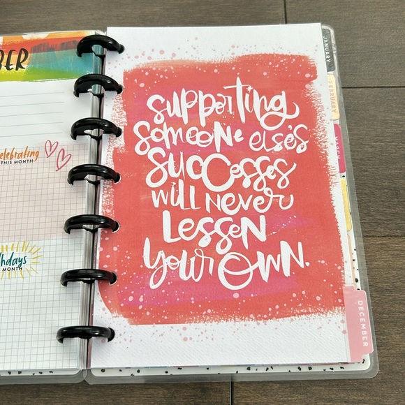 HAPPY PLANNER Choose to Shine Mini Planner, Journal, Office Stationery Book - Picture 9 of 15